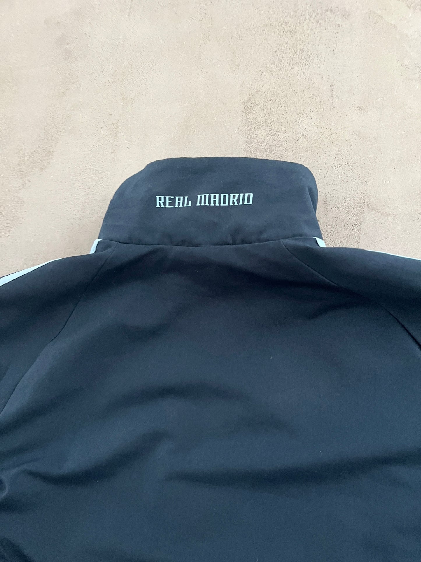 NAVY REAL MADRID JACKET - 2000S - L