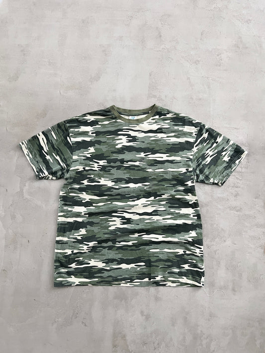 KHAKI CAMO TEE - 2000S - L