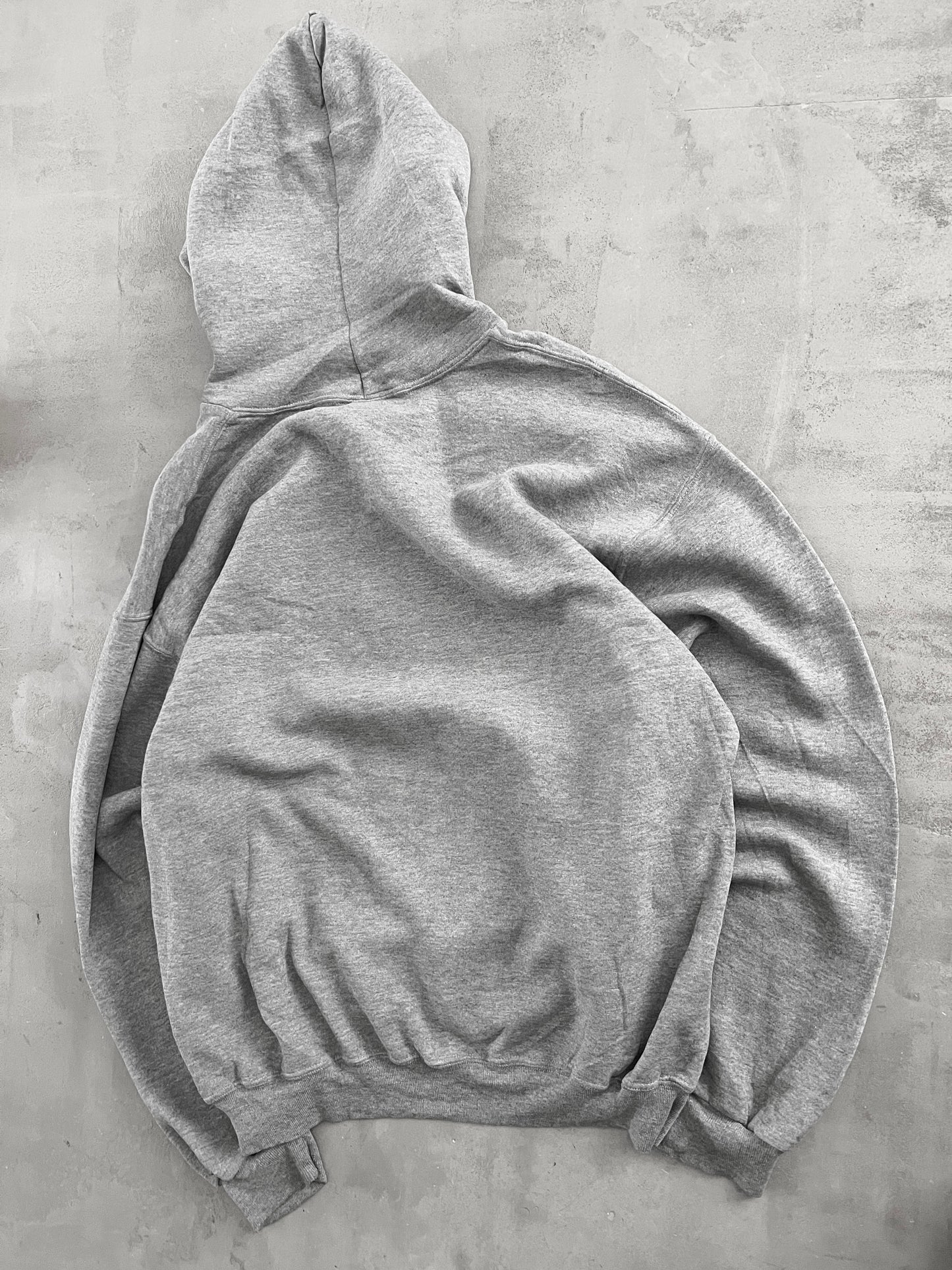 GREY RUSSELL ATHLETIC HOODIE - 1990S - XL