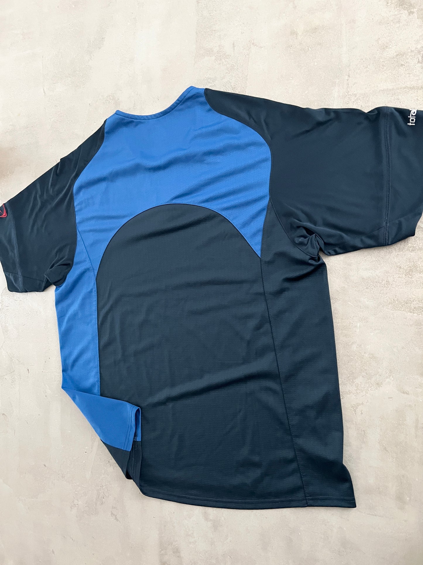 NAVY FC BARCELONA NIKE JERSEY - 2000S - XL