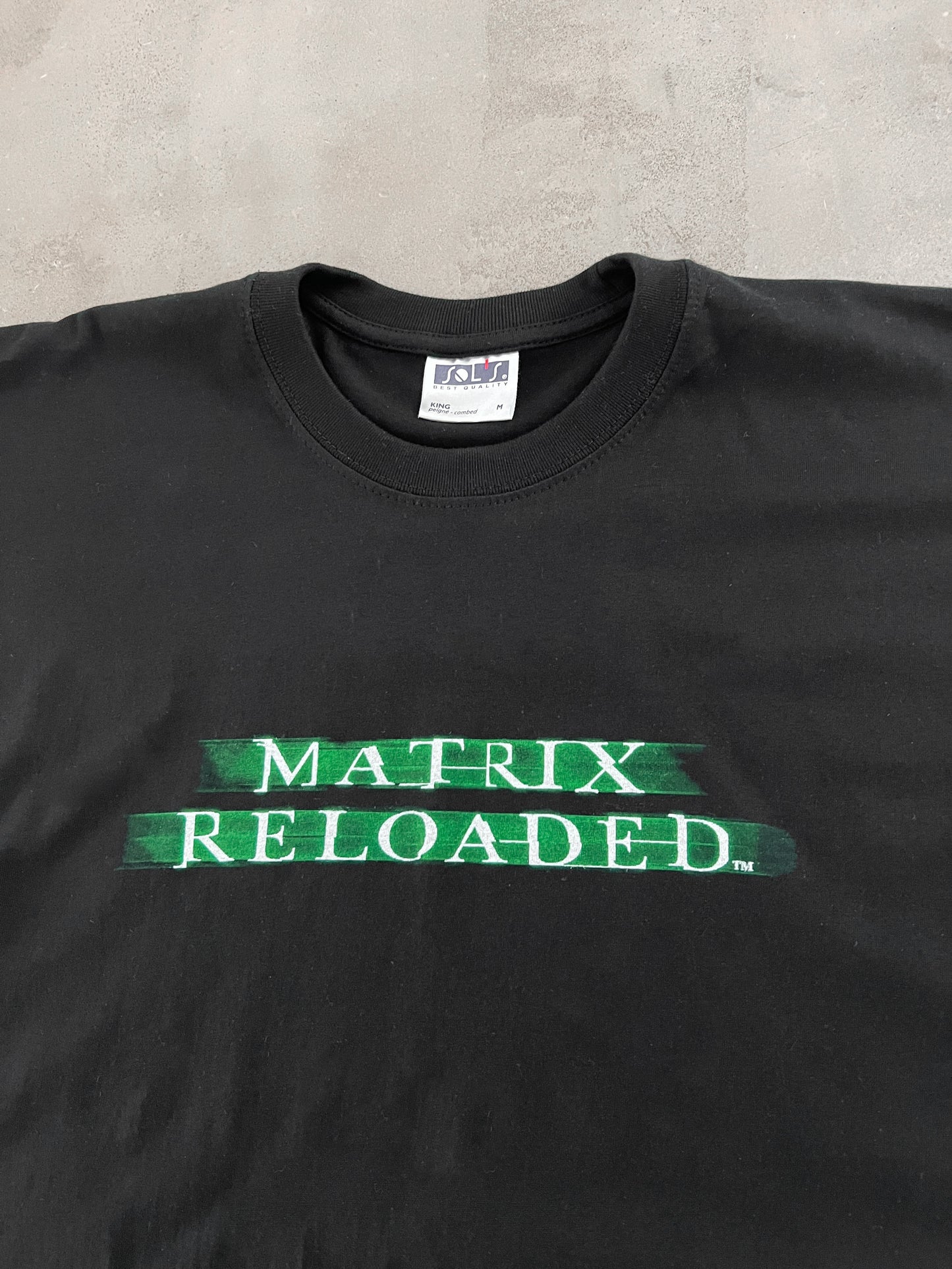 BLACK MATRIX PROMO TEE - 2000S - L/M