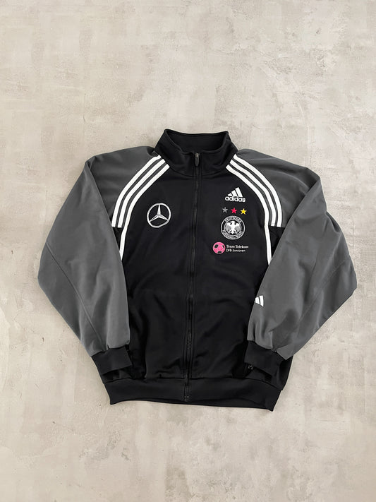 BLACK GERMANY MERCEDES JACKET - 2000S - L