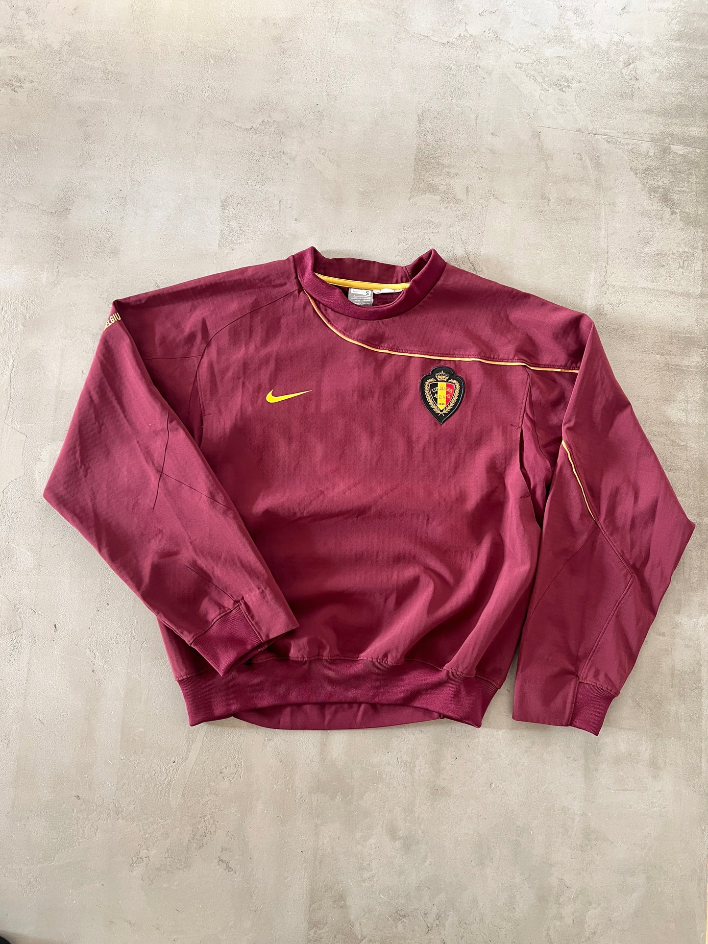 BORDEAUX BELGIUM NIKE SWEATER - 2000S - S