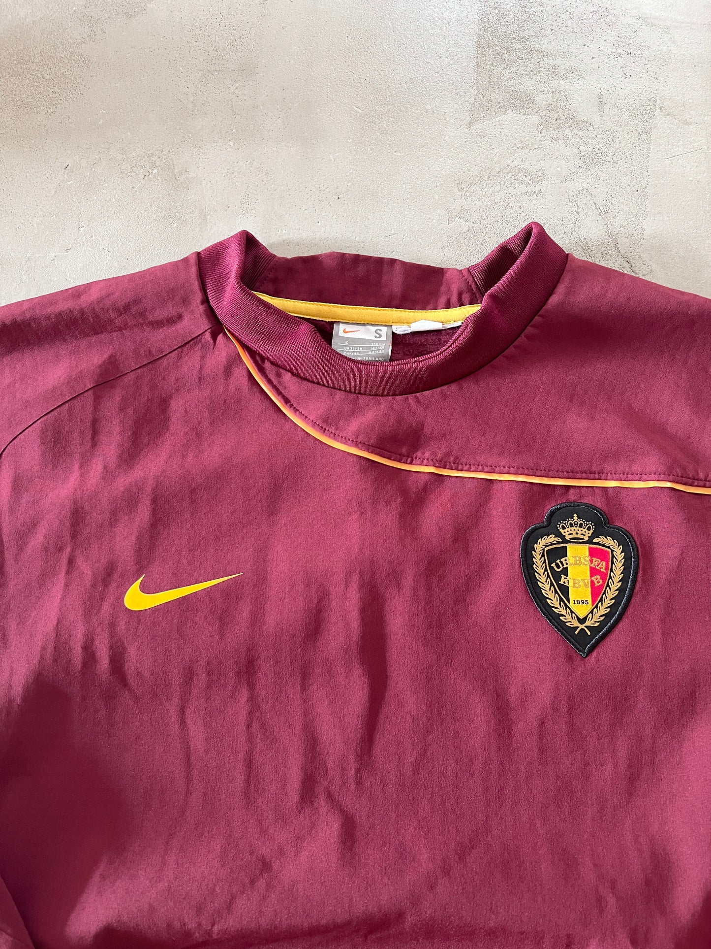 BORDEAUX BELGIUM NIKE SWEATER - 2000S - S