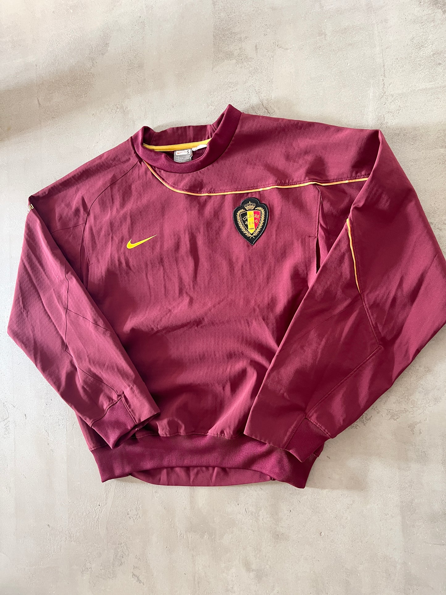 BORDEAUX BELGIUM NIKE SWEATER - 2000S - S