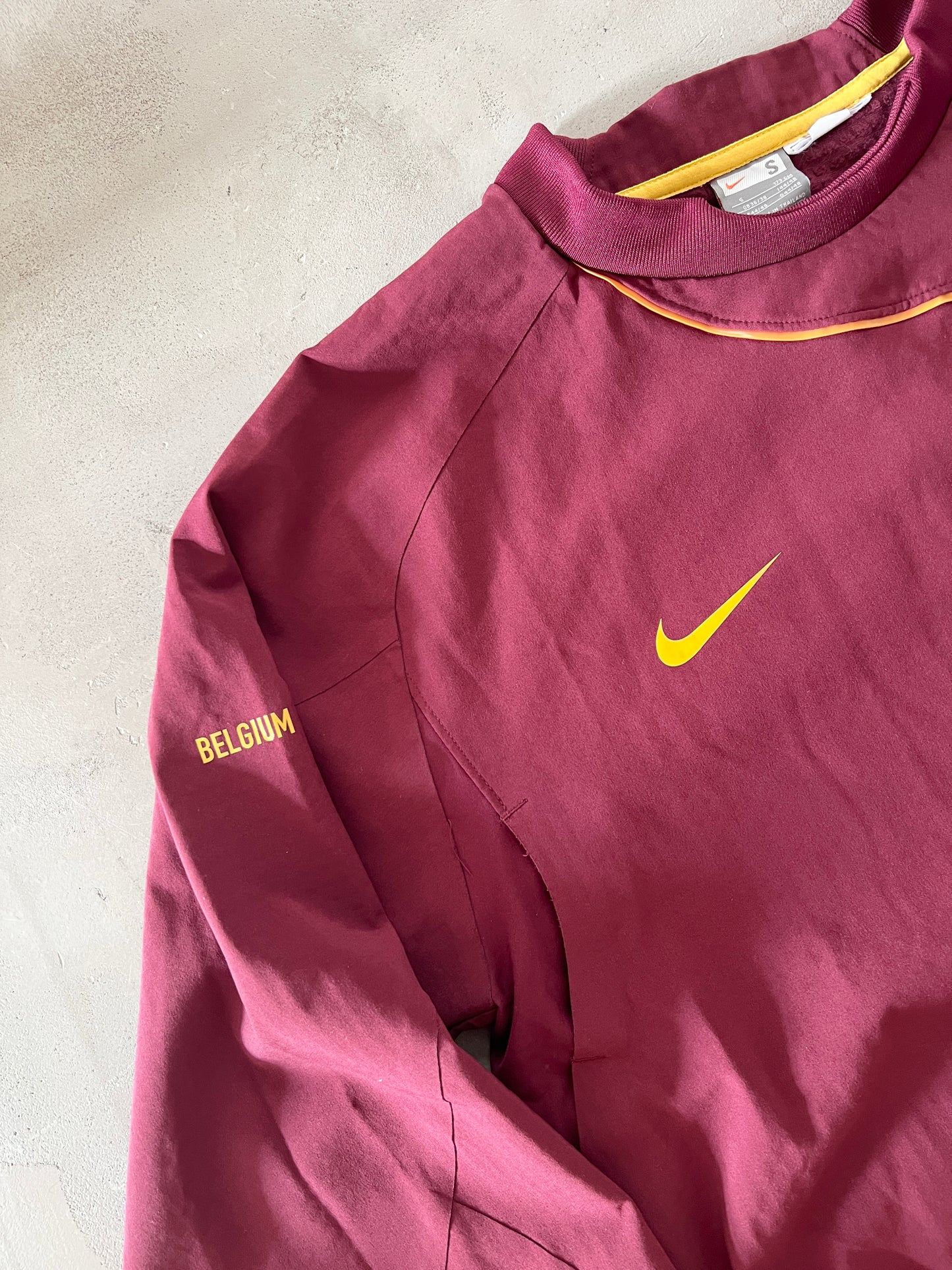 BORDEAUX BELGIUM NIKE SWEATER - 2000S - S