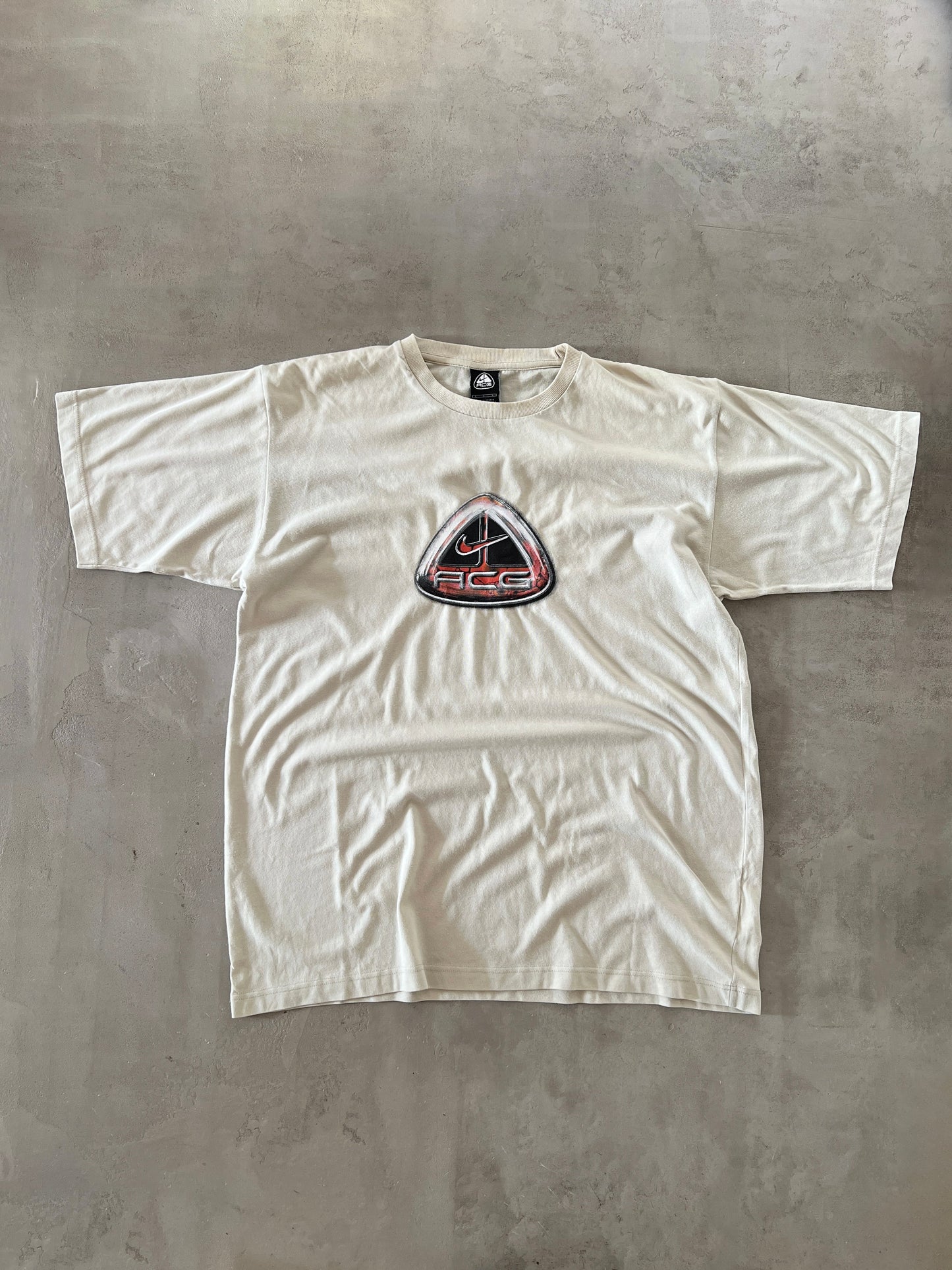 CREME NIKE ACG TEE - 2000S - XL