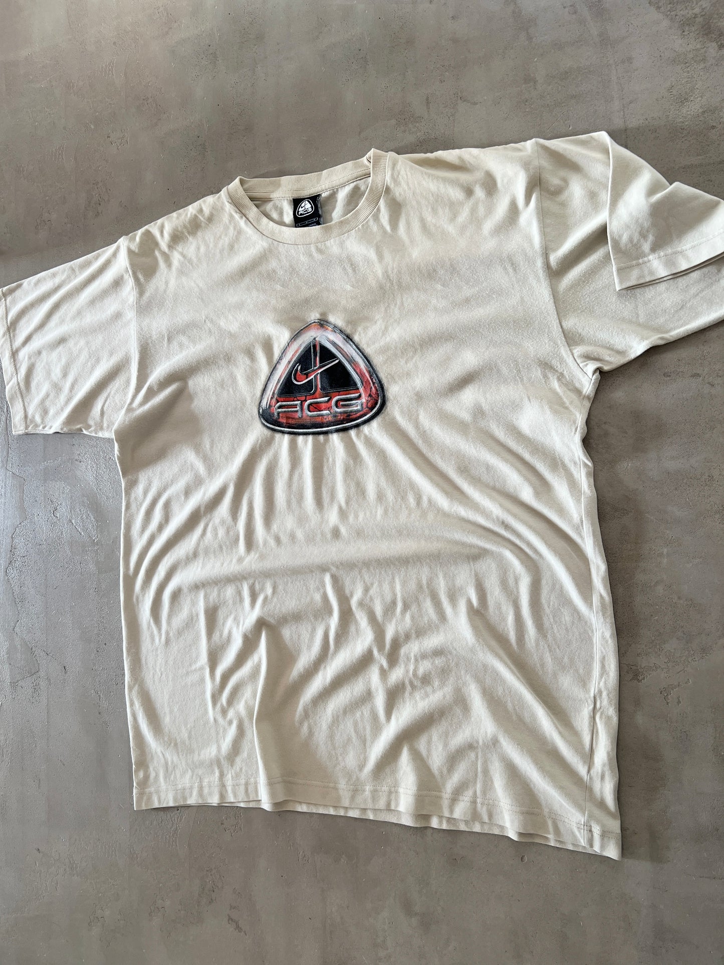 CREME NIKE ACG TEE - 2000S - XL