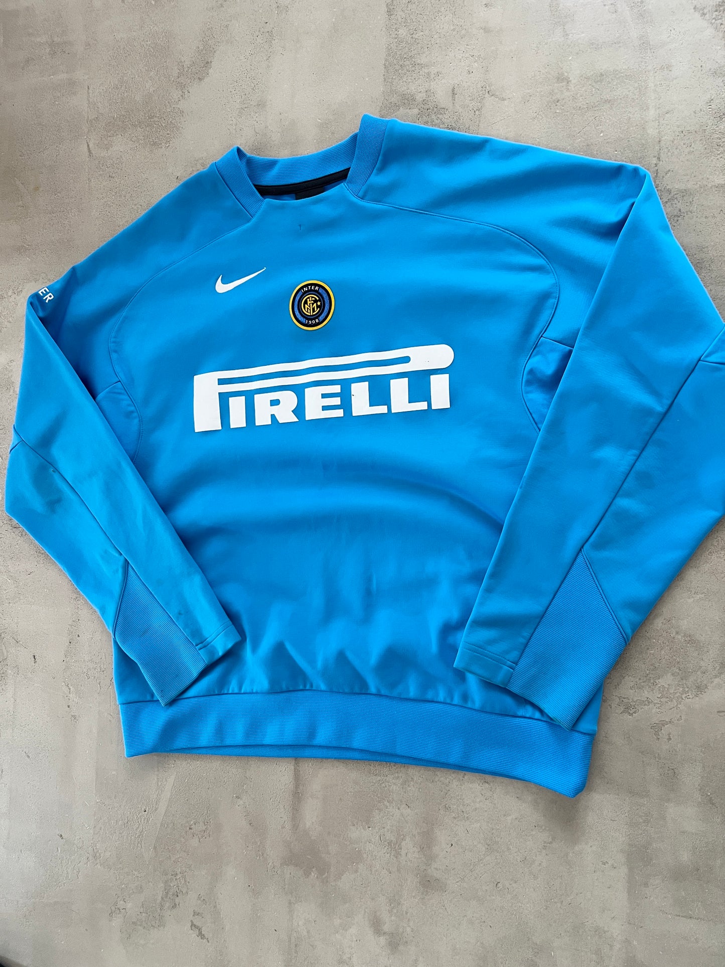 BABY BLUE INTER MILAN SWEATER - 2000S - M