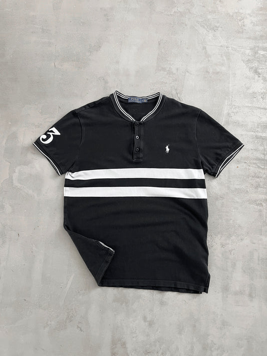 BLACK RALPH LAUREN POLO TEE - 2000S - M/S