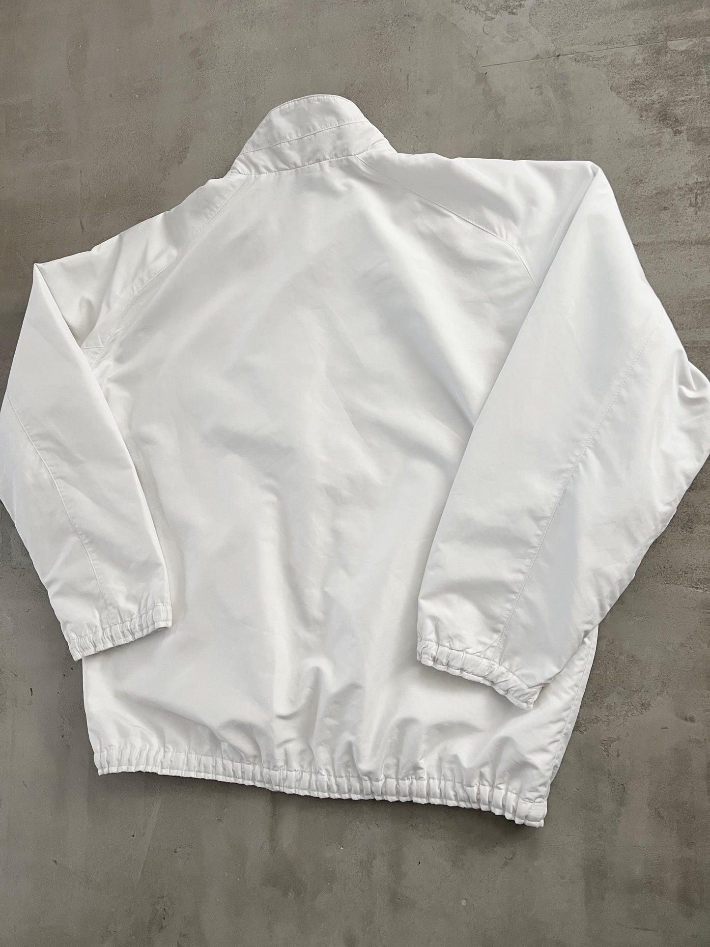 WHITE MANCHESTER UNITED NIKE JACKET - 2000S - S/M