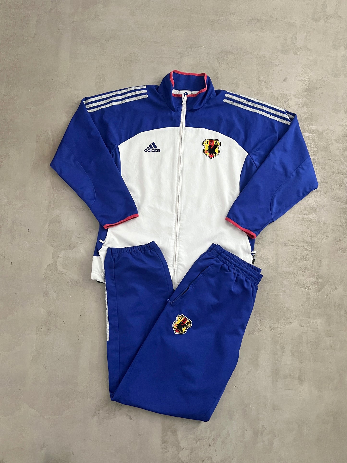 NAVY JAPAN TRACK PANTS - 2002 - L