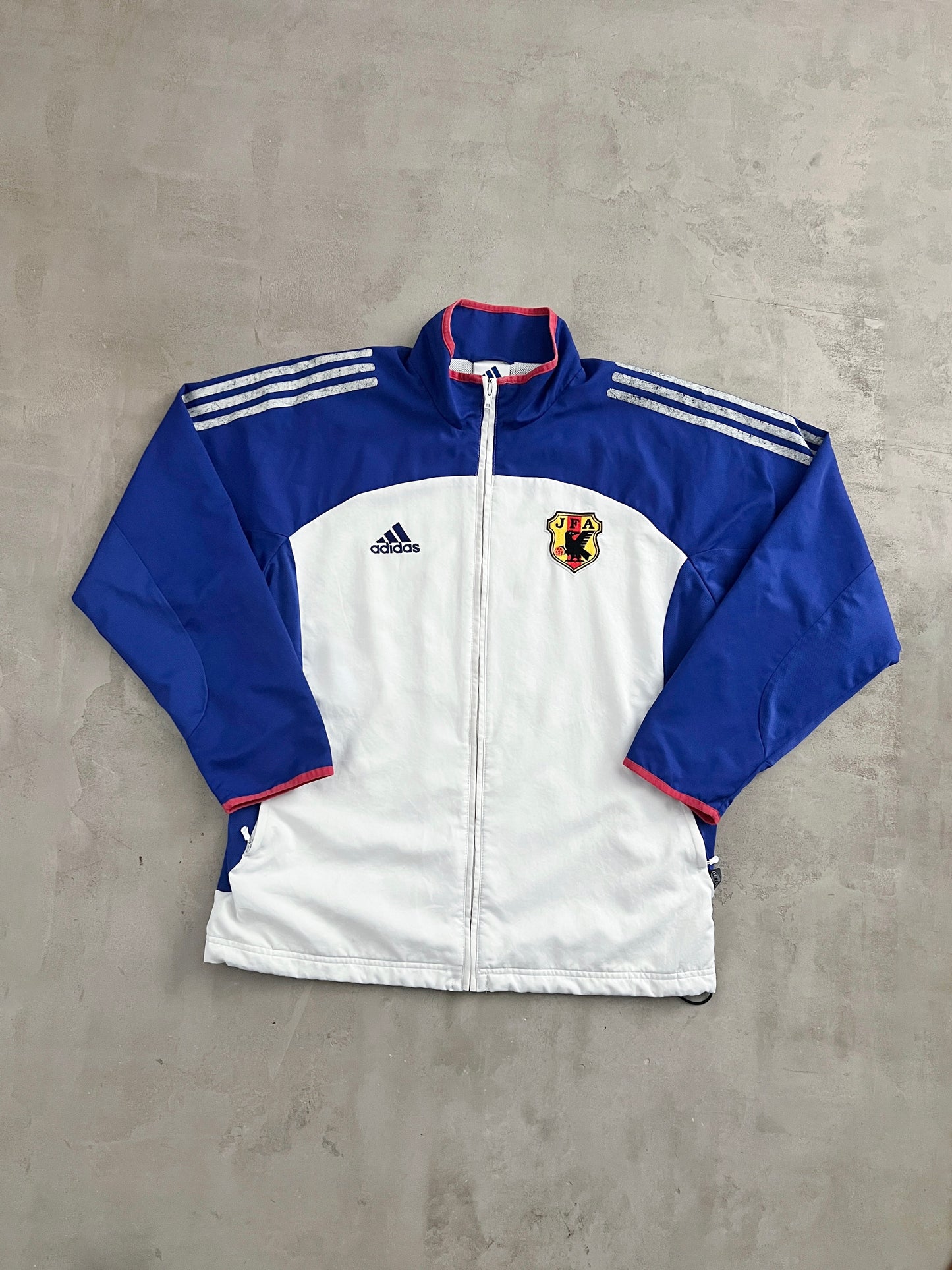 WHITE/NAVY JAPAN JACKET - 2002 - L