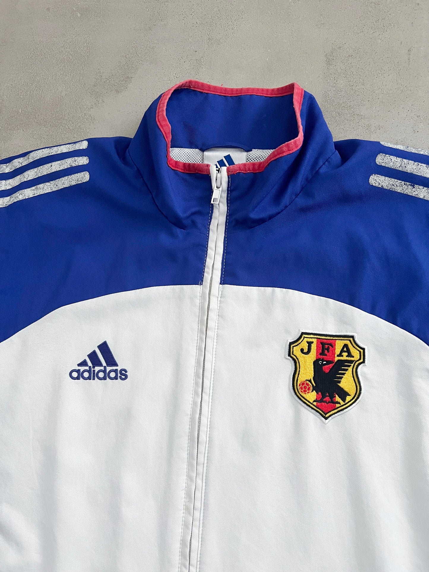 WHITE/NAVY JAPAN JACKET - 2002 - L