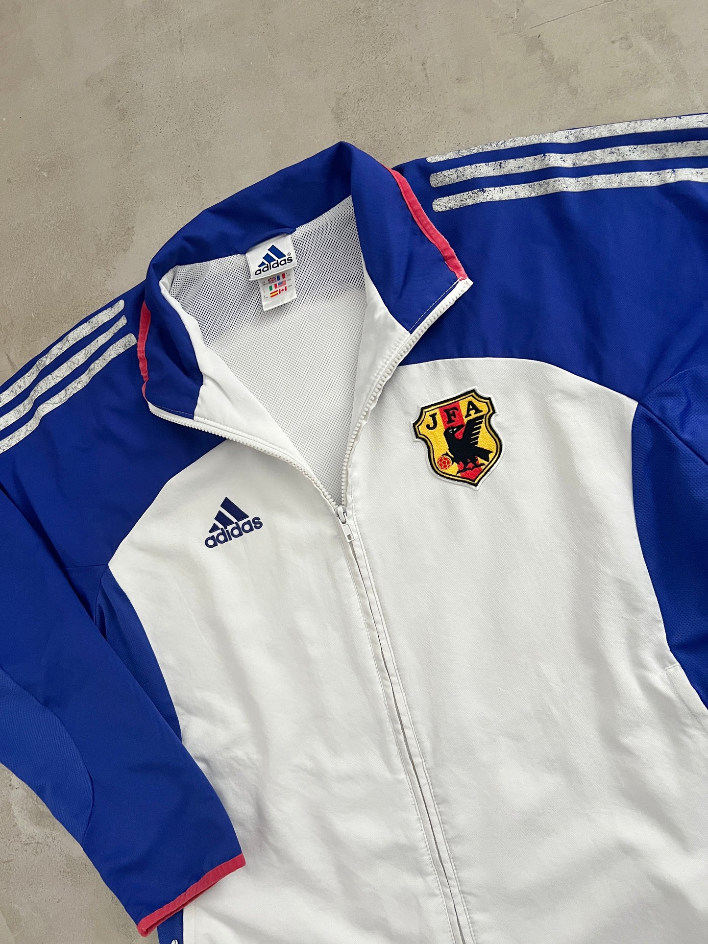 WHITE/NAVY JAPAN JACKET - 2002 - L