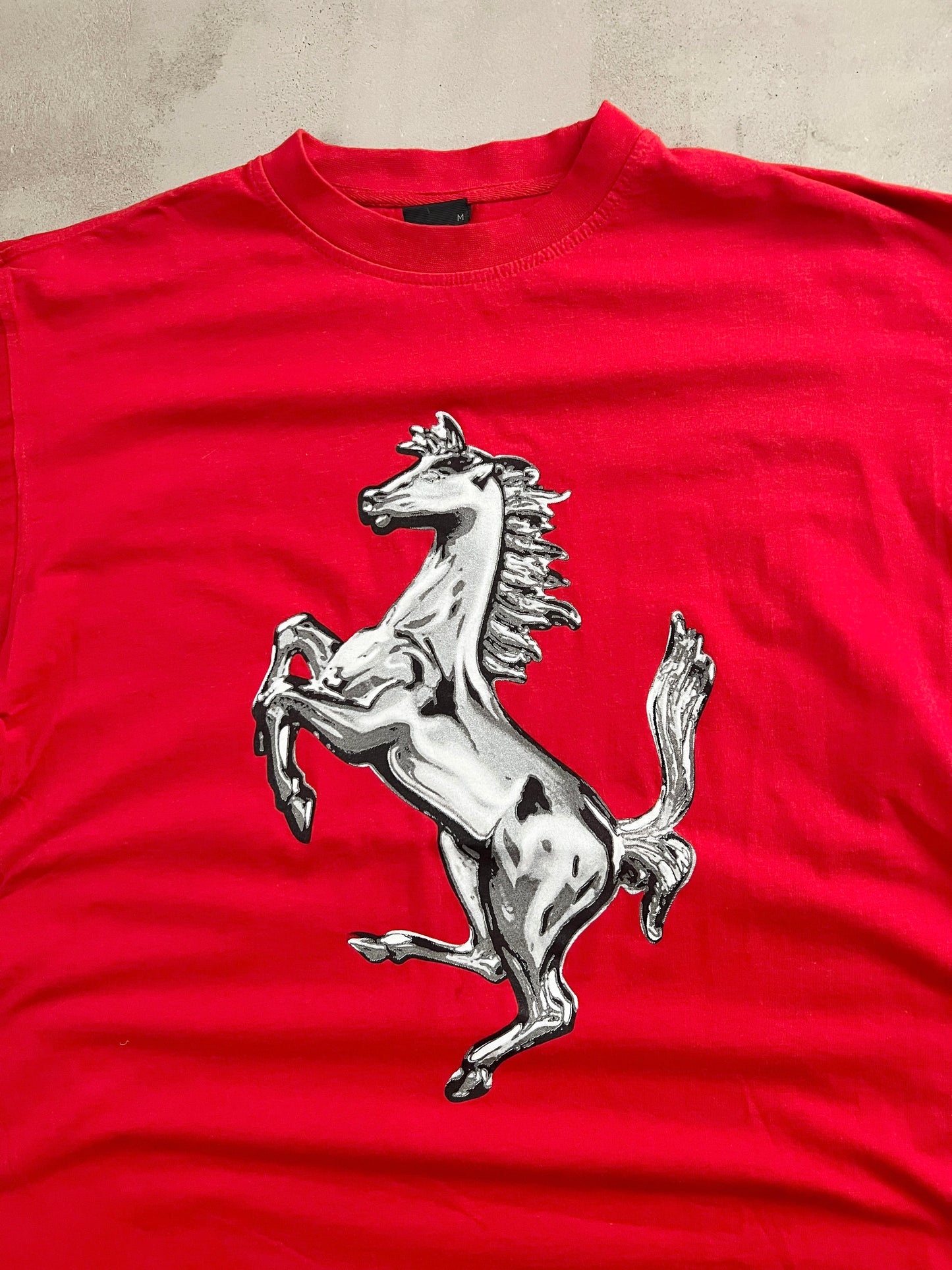 RED FERRARI TEE - 1999 - L
