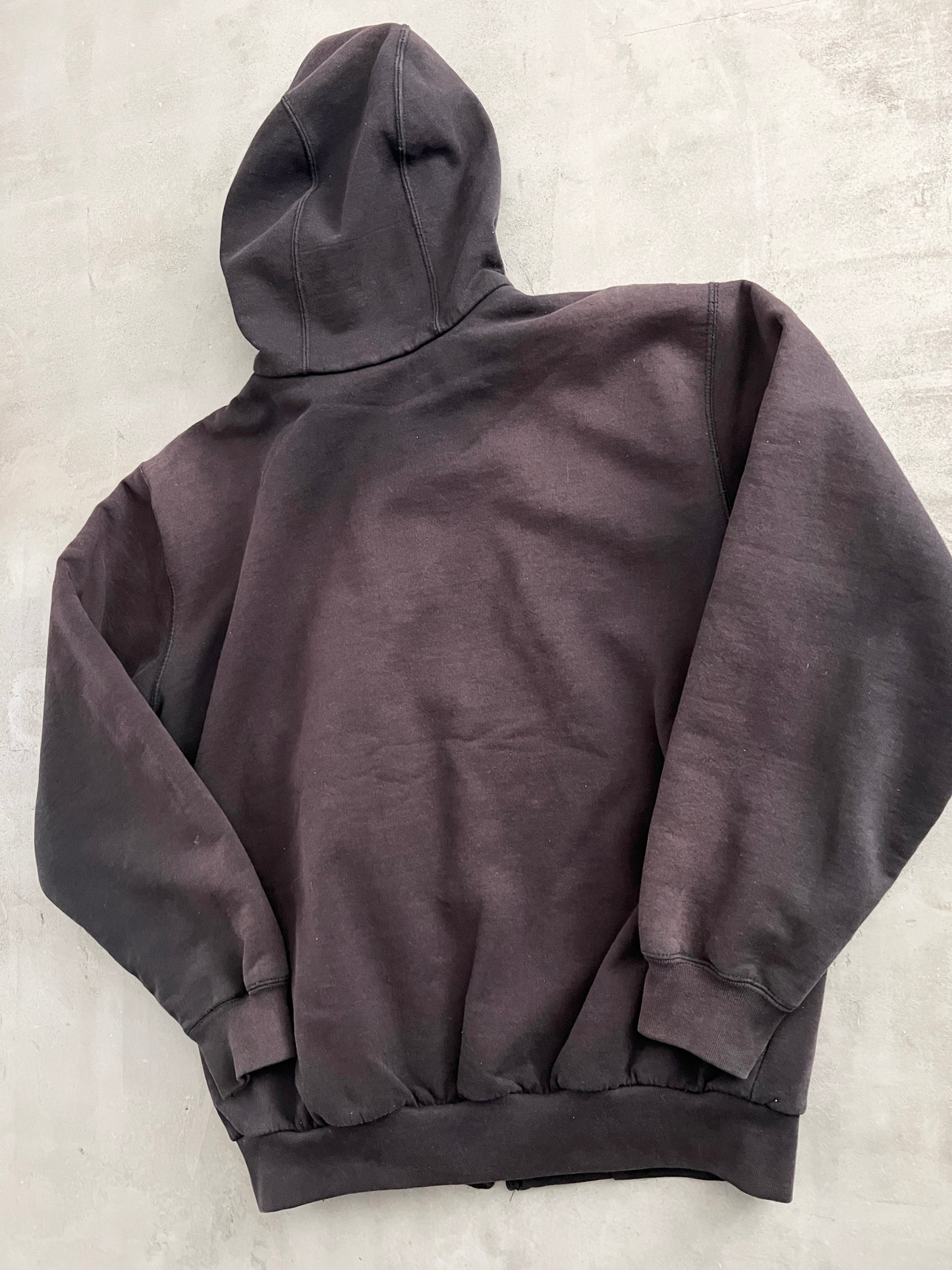 FADED MOCHA CARHARTT ZIP UP - 2000S - L