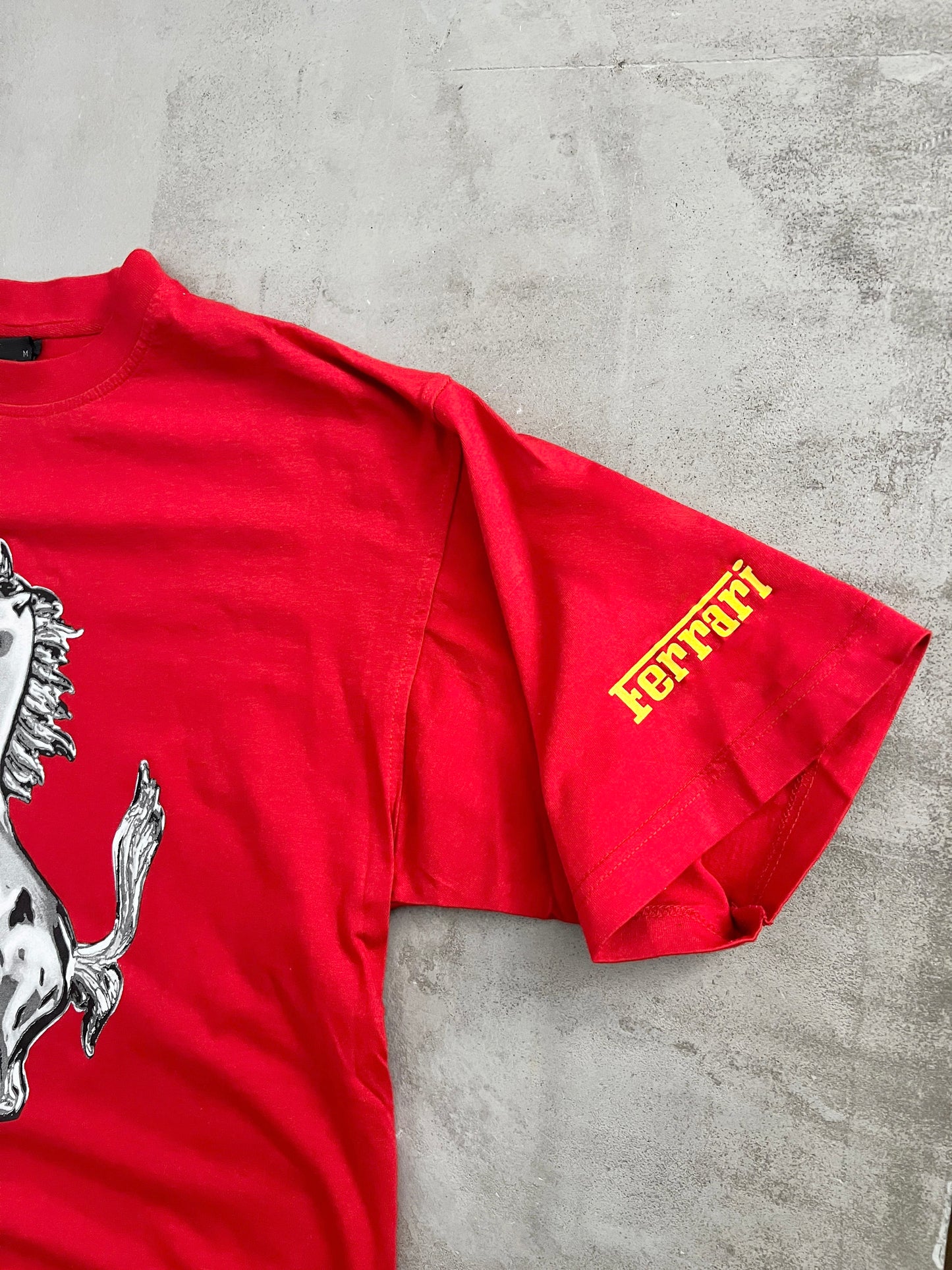 RED FERRARI TEE - 1999 - L