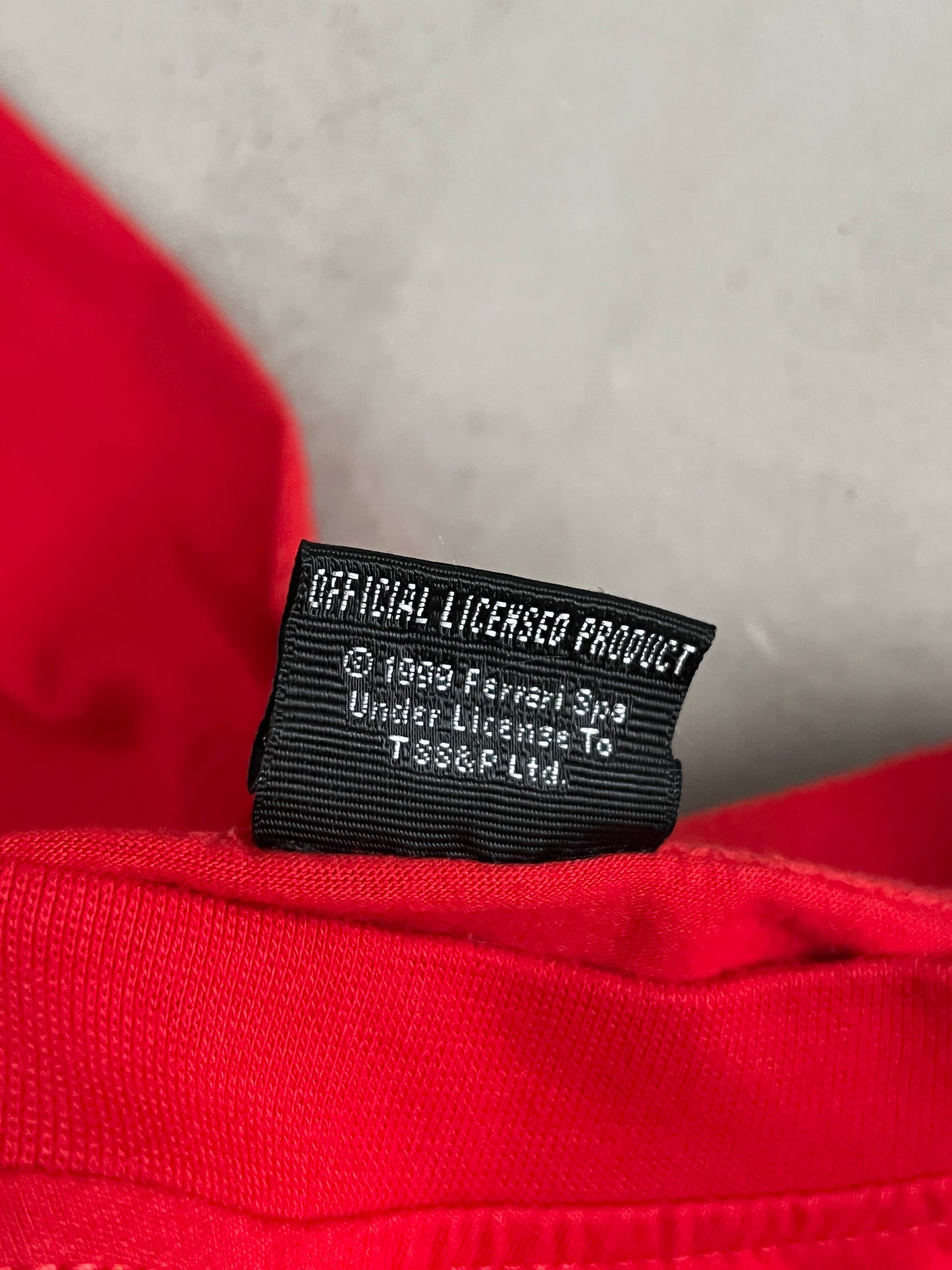 RED FERRARI TEE - 1999 - L