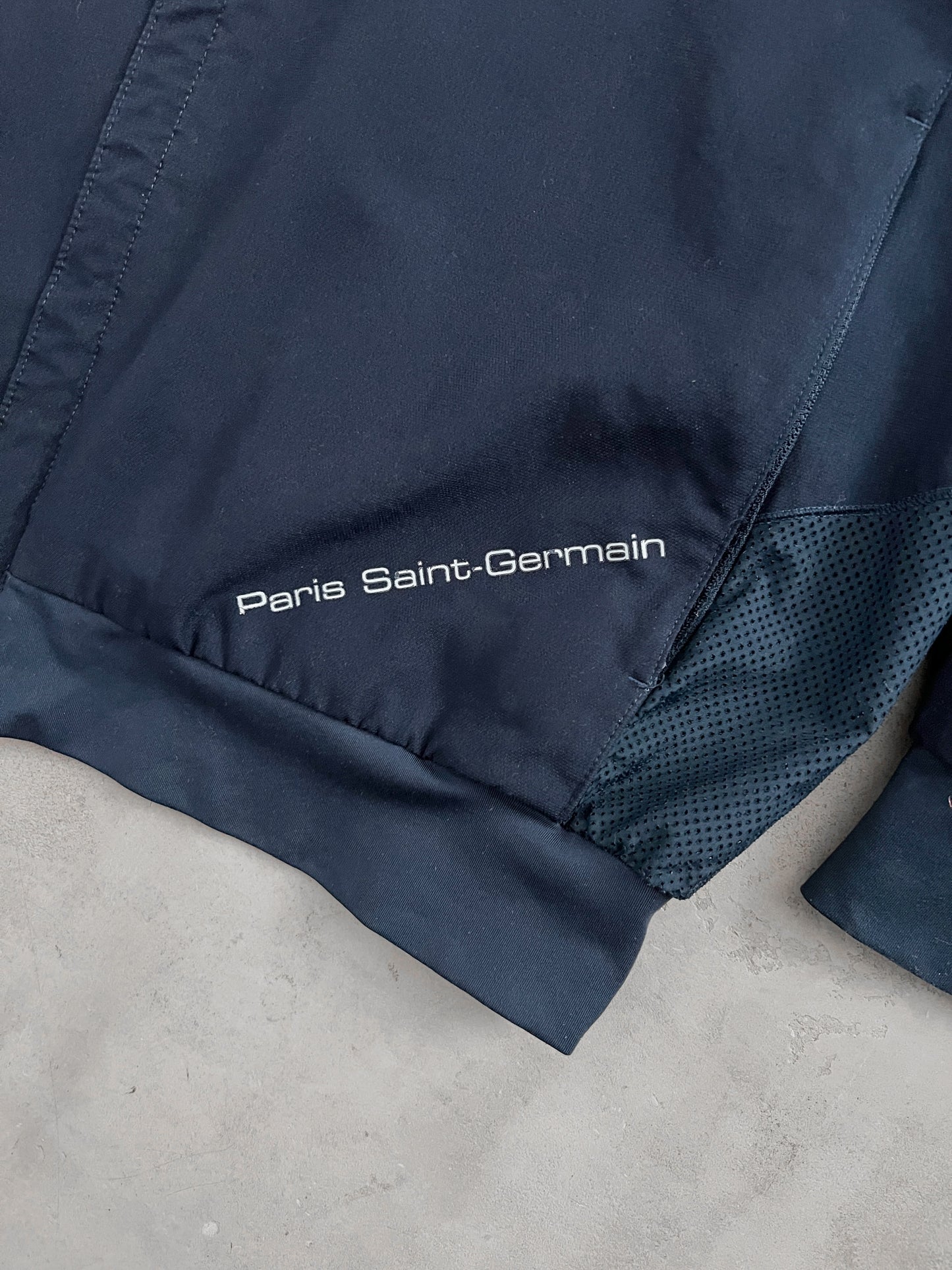 NAVY PSG NIKE TRACK JACKET - 2000S - L