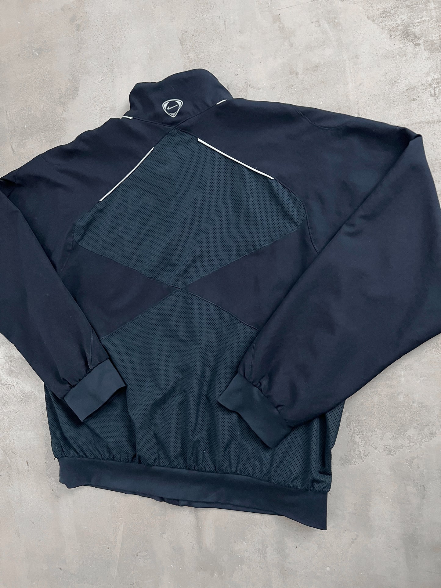 NAVY PSG NIKE TRACK JACKET - 2000S - L