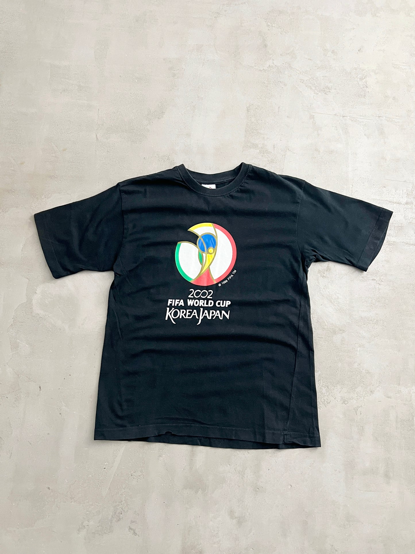 BLACK WORLD CUP JAPAN TEE - 2002 - S
