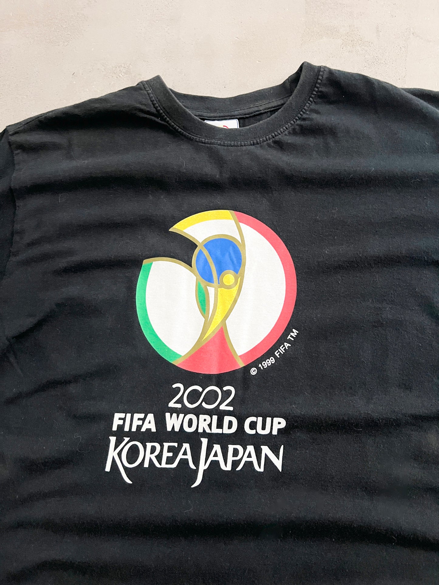 BLACK WORLD CUP JAPAN TEE - 2002 - S