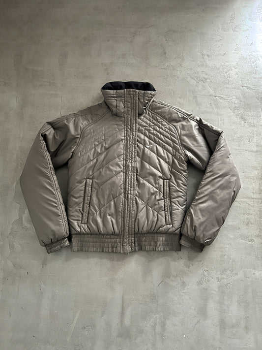 MOCHA NIKE PUFFER - 2000S - WOMENS S