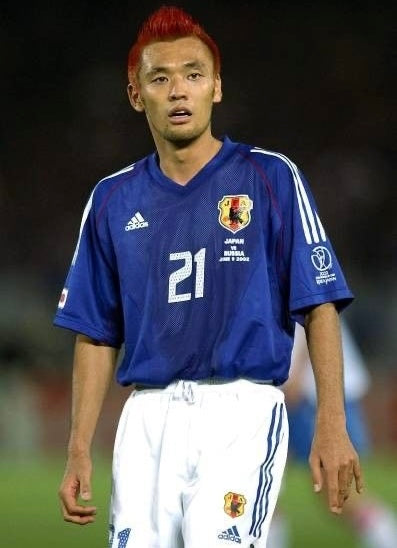 WHITE/NAVY JAPAN JACKET - 2002 - L