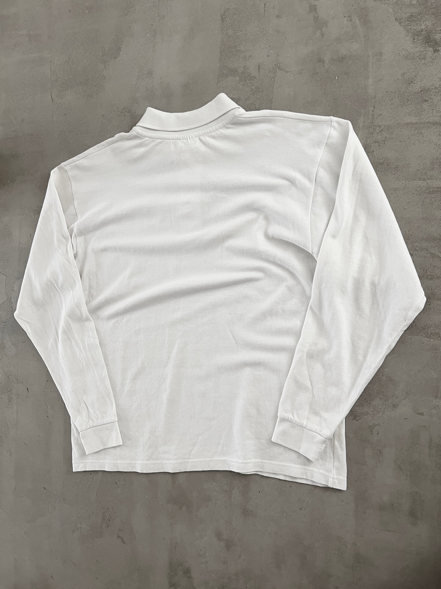 WHITE RENAULT TWINGO LONGSLEEVE - 2000S - L/M