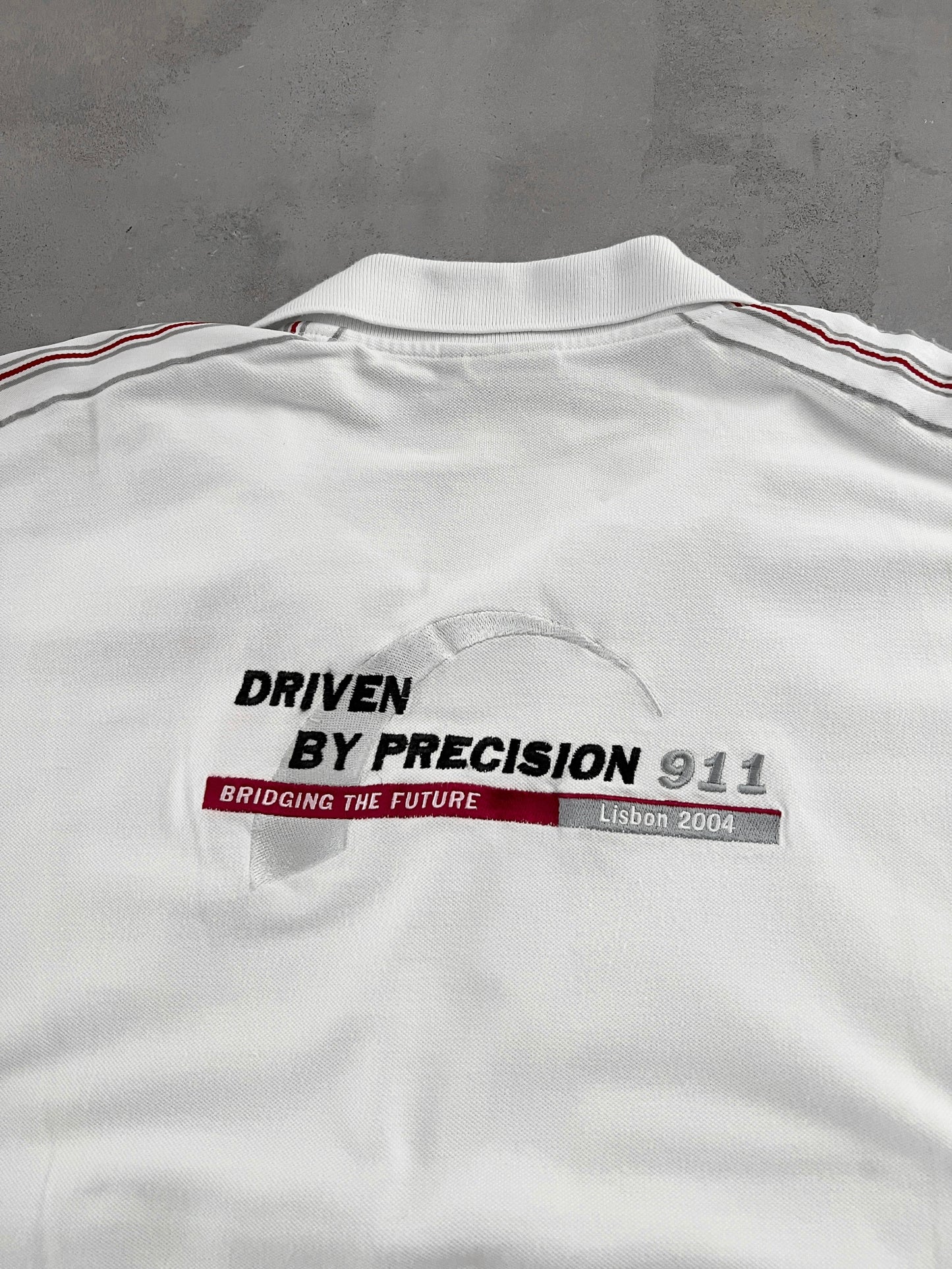 WHITE PORSCHE 911 POLO - 2004 - L/XL