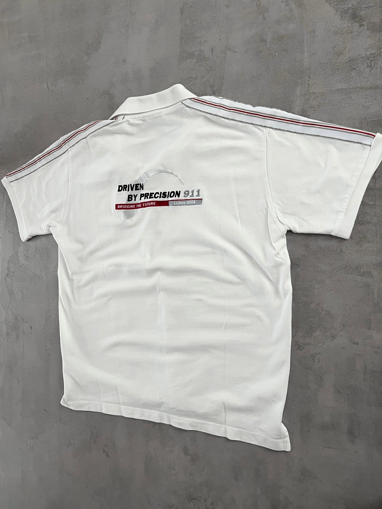 WHITE PORSCHE 911 POLO - 2004 - L/XL