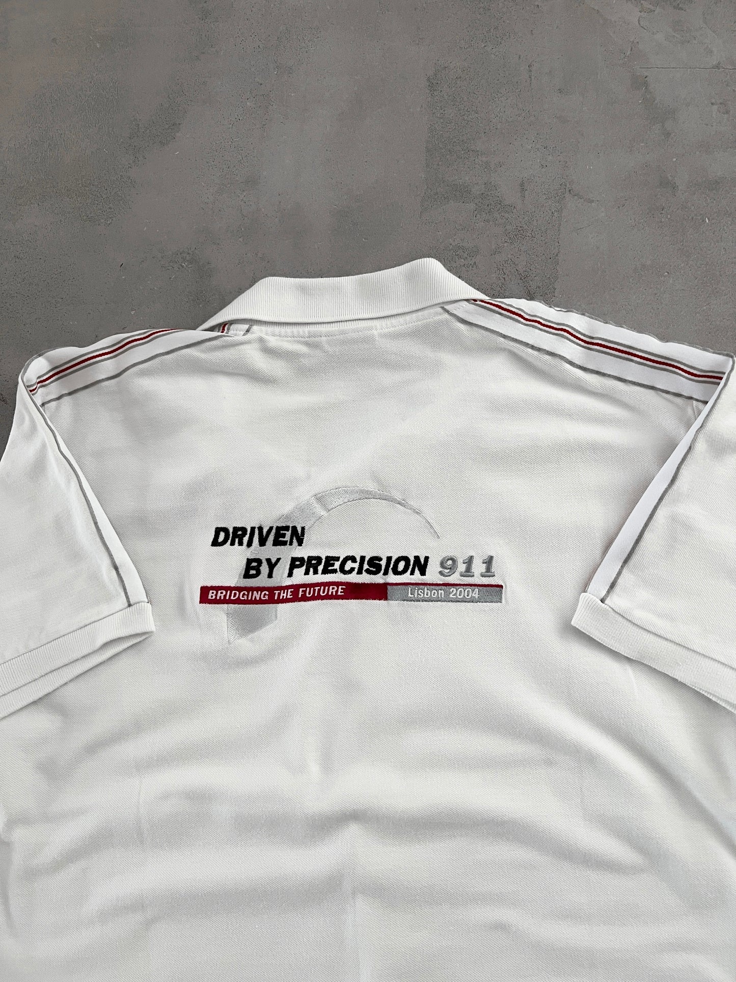 WHITE PORSCHE 911 POLO - 2004 - L/XL