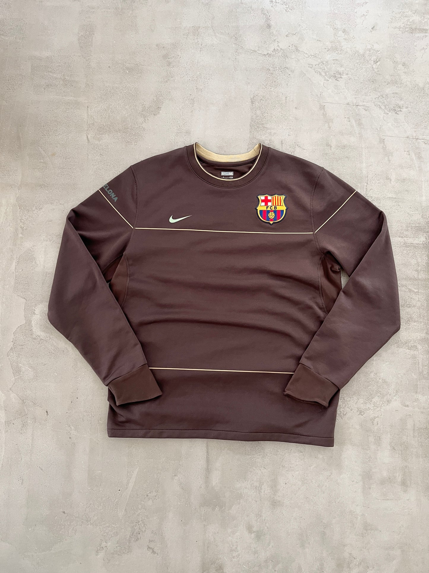 MOCHA FC BARCA NIKE LONGSLEEVE - 2000S - M