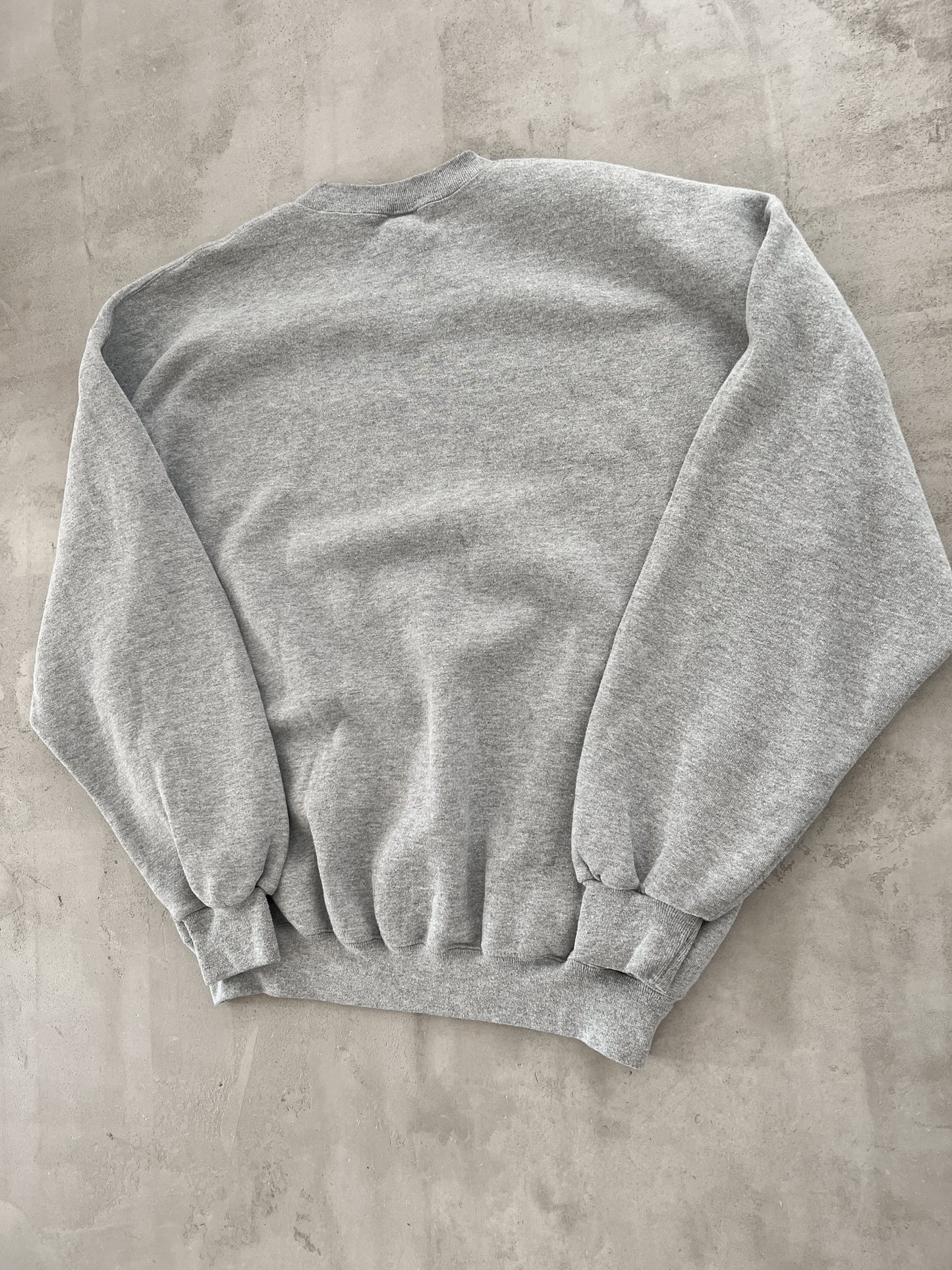 GREY RUSSELL ATHLETICS SWEATER - 1990S - XL/L