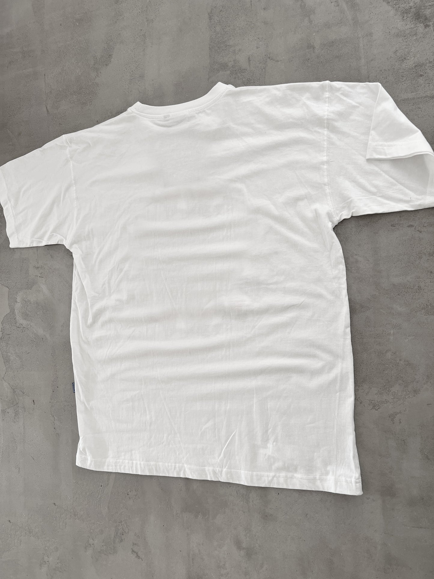 WHITE FRANCE FOOTBALL TEE - 2002 - L