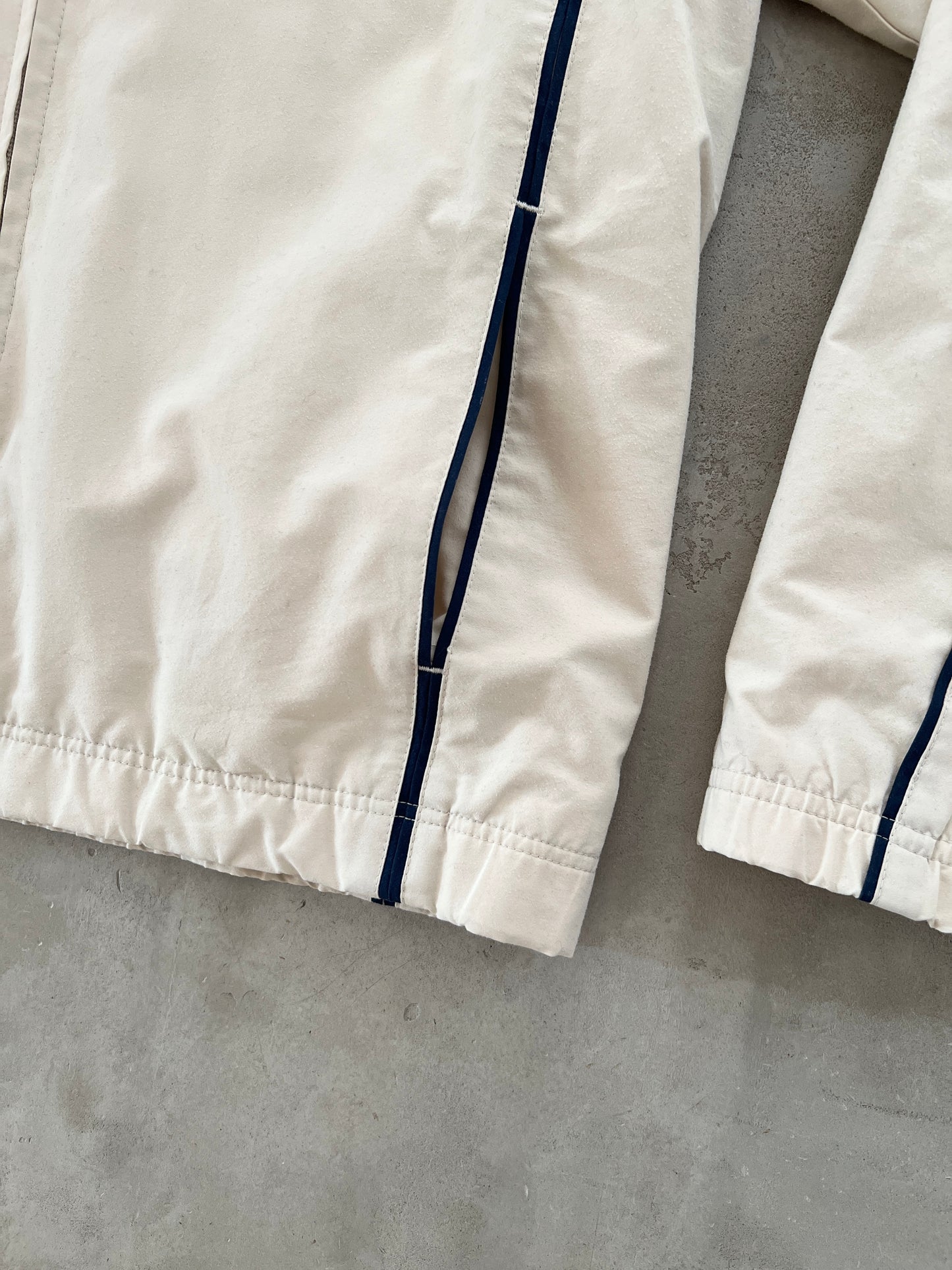 CREME NIKE TRACK JACKET - 2000S - M