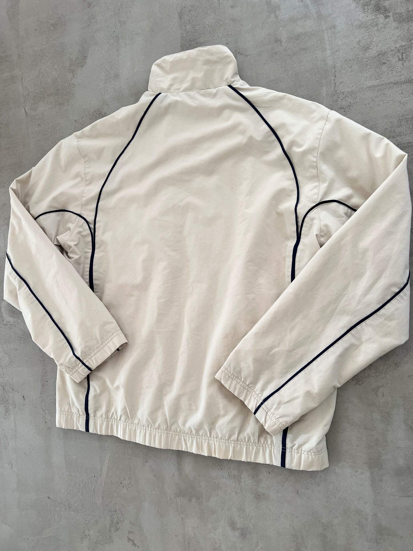 CREME NIKE TRACK JACKET - 2000S - M