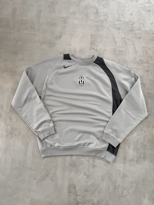 GREY JUVENTUS NIKE SWEATER - 2000S - L
