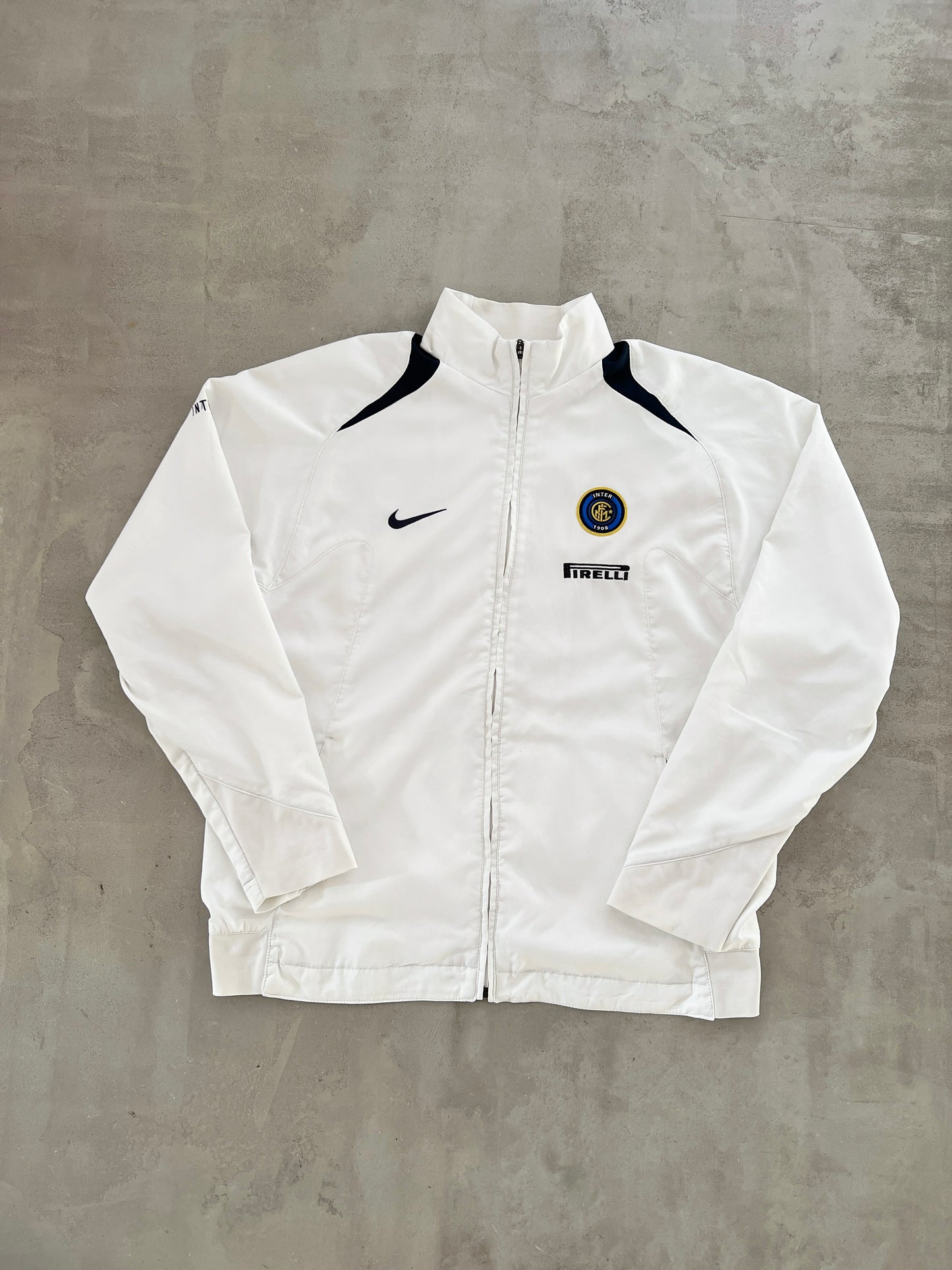 WHITE INTER MILAN NIKE JACKET - 2000S - M