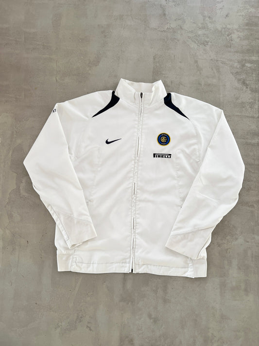 WHITE INTER MILAN NIKE JACKET - 2000S - M