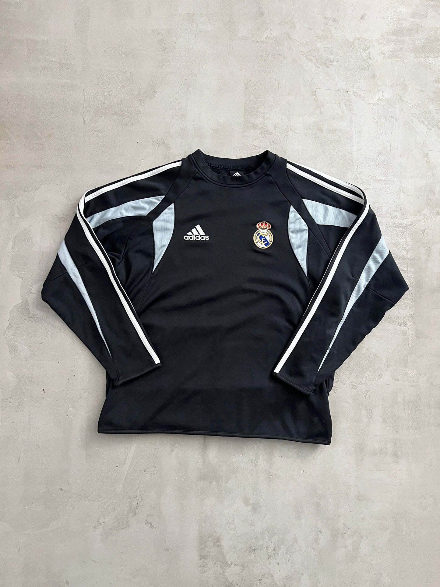 BLACK REAL MADRID LONGLSEEVE - 2000S - S