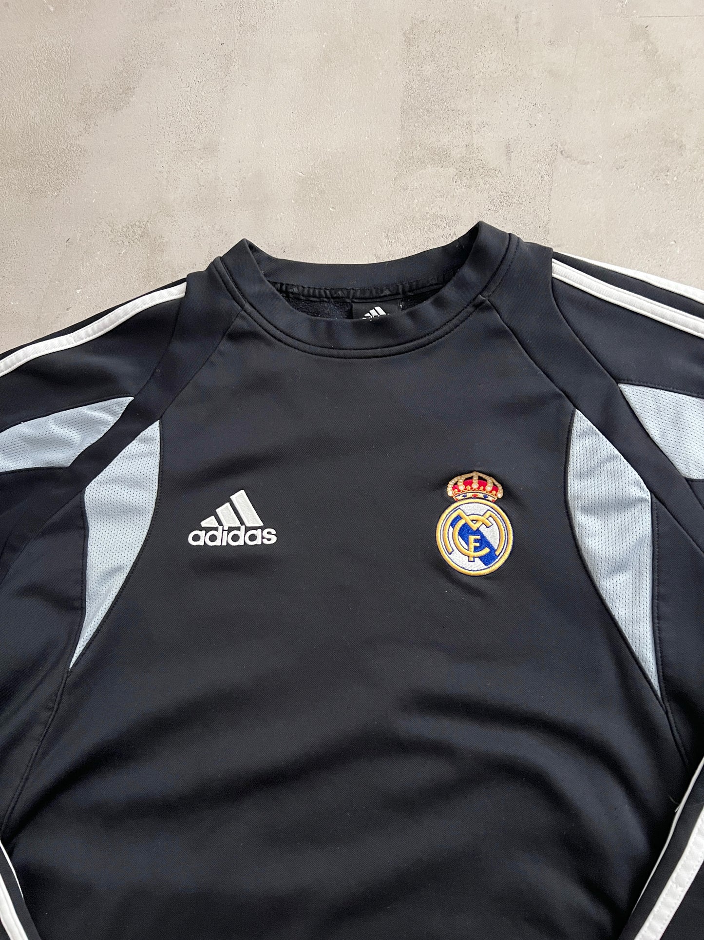 BLACK REAL MADRID LONGLSEEVE - 2000S - S