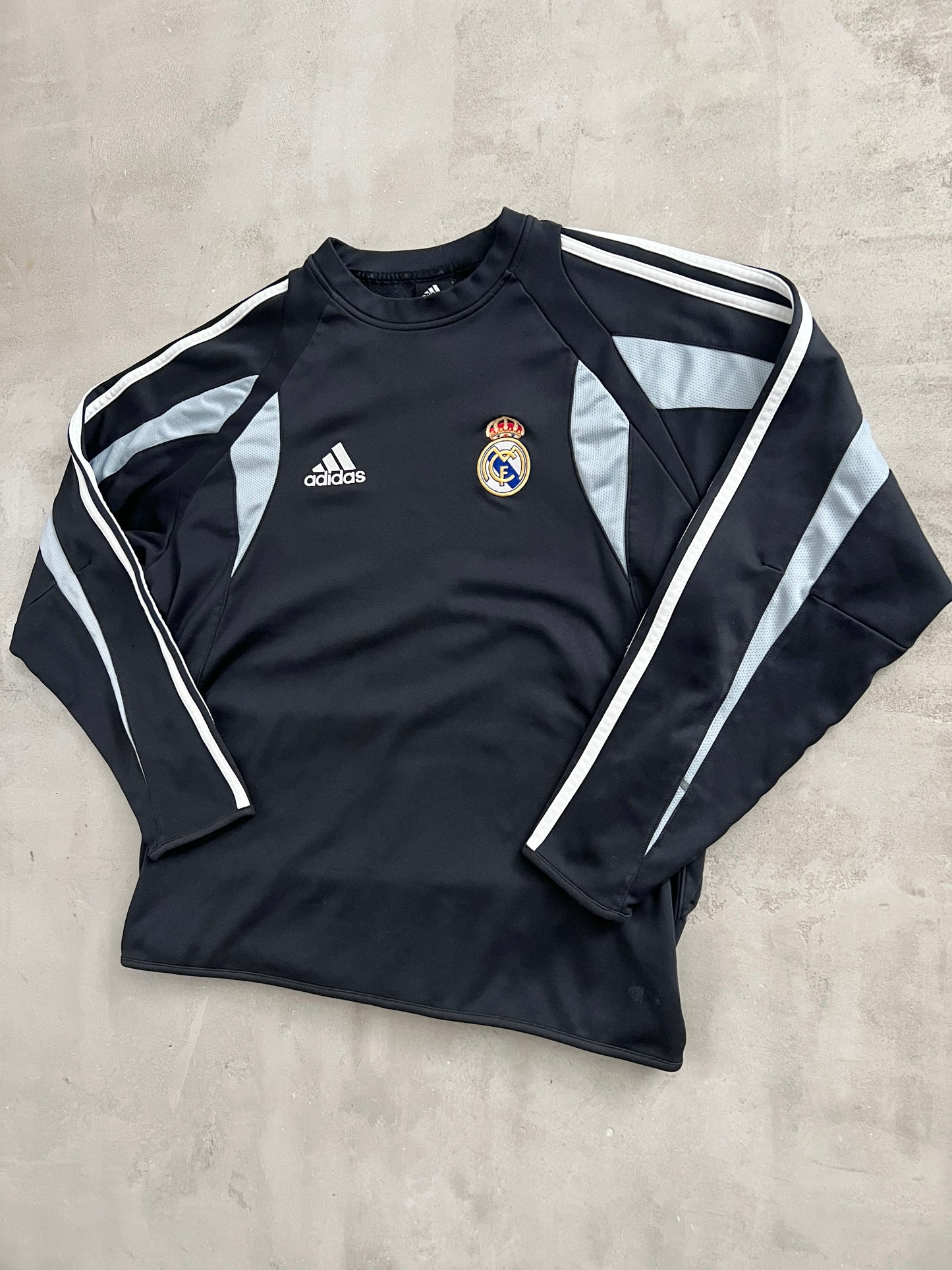 BLACK REAL MADRID LONGLSEEVE - 2000S - S