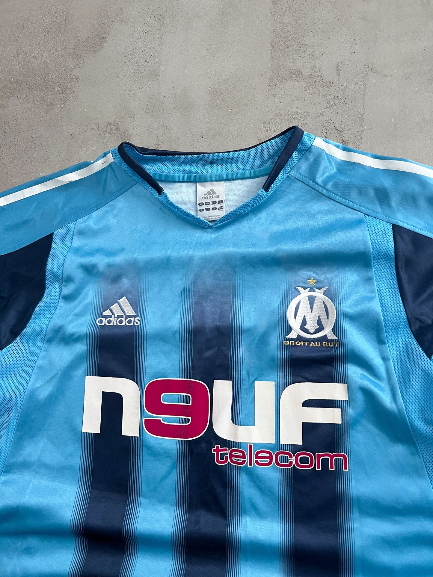 BABY BLUE MARSEILLE JERSEY - 2000S - L/M