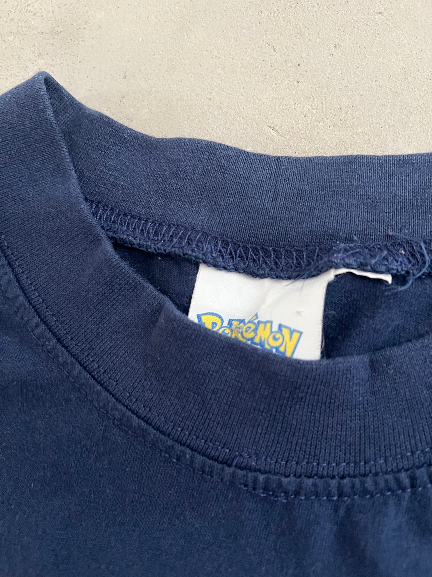 NAVY POKEMON NINTENDO TEE - 2000 - L