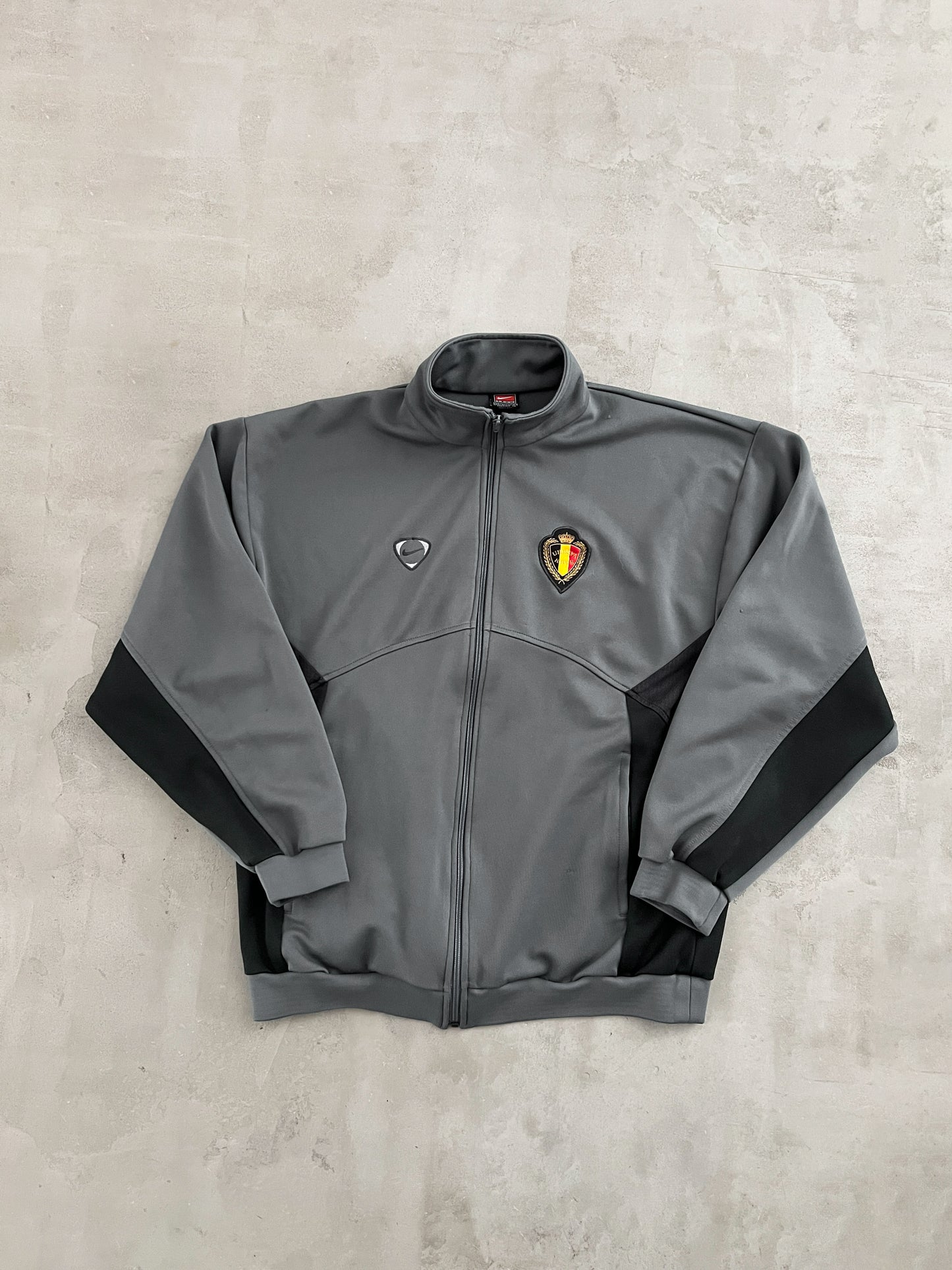 GREY BELGIUM NIKE JACKET - 2000S - L