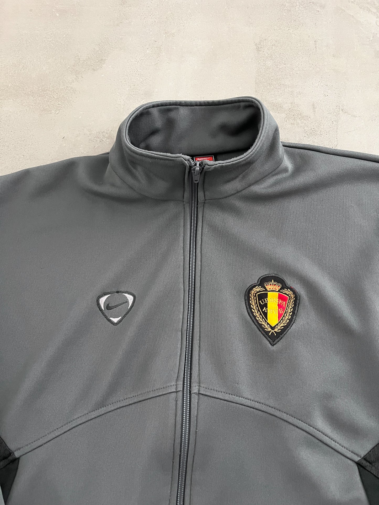 GREY BELGIUM NIKE JACKET - 2000S - L