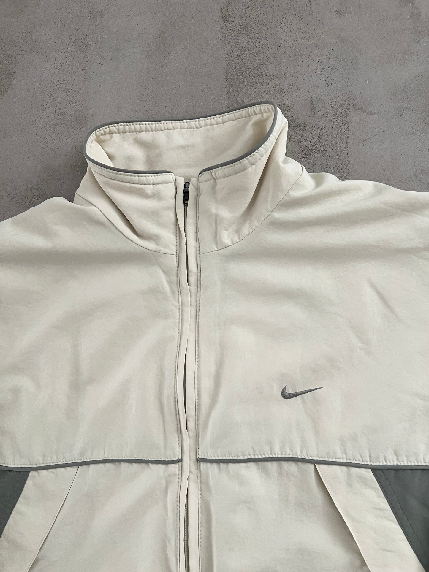 CREME NIKE TRACK JACKET - 2000S - M/S
