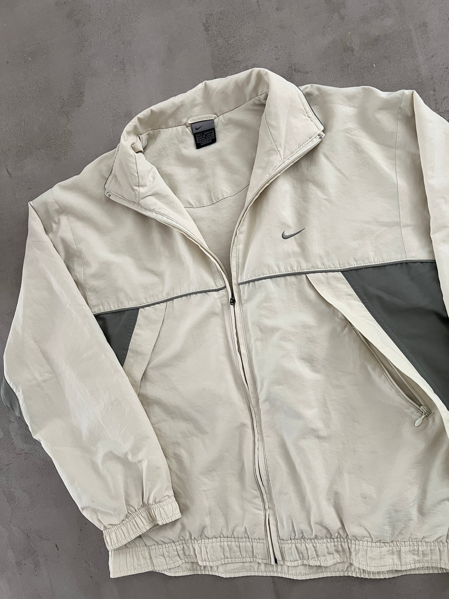 CREME NIKE TRACK JACKET - 2000S - M/S